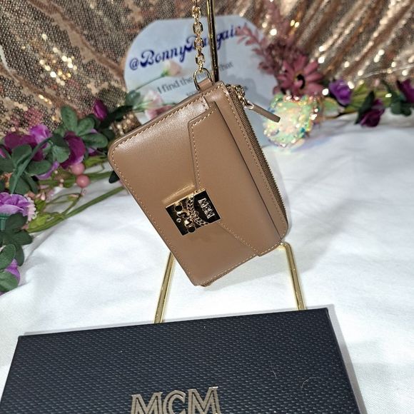 Authentic New MCM Tracy Zip Card Case in Spanish Leather - Picture 16 of 16